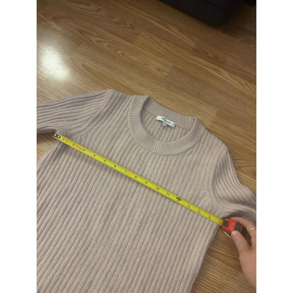 Madewell Bell Sleeve Ribbed Crew Neck Sweater Size XXS - Picture 8 of 9